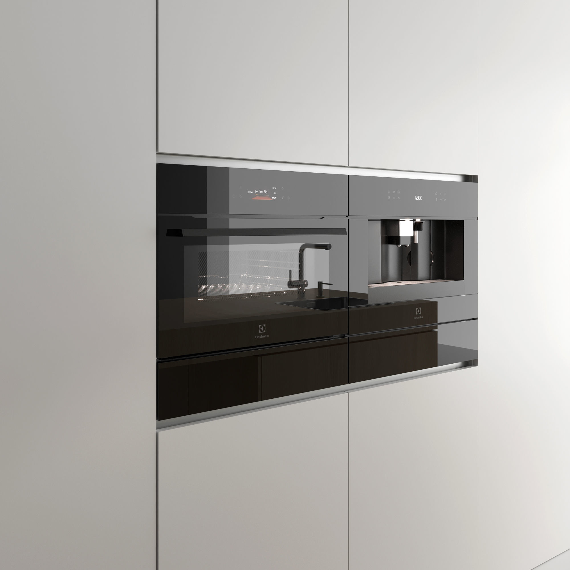 Kitchen set 03 3D model_3