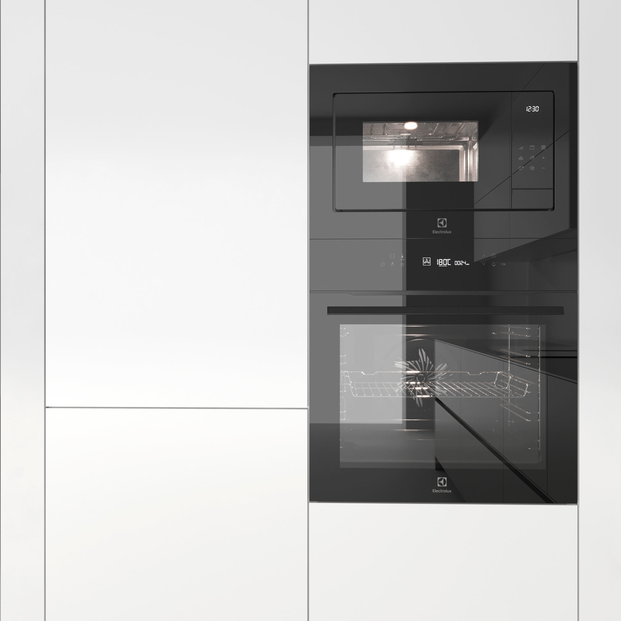 Kitchen set 05 3D model_2