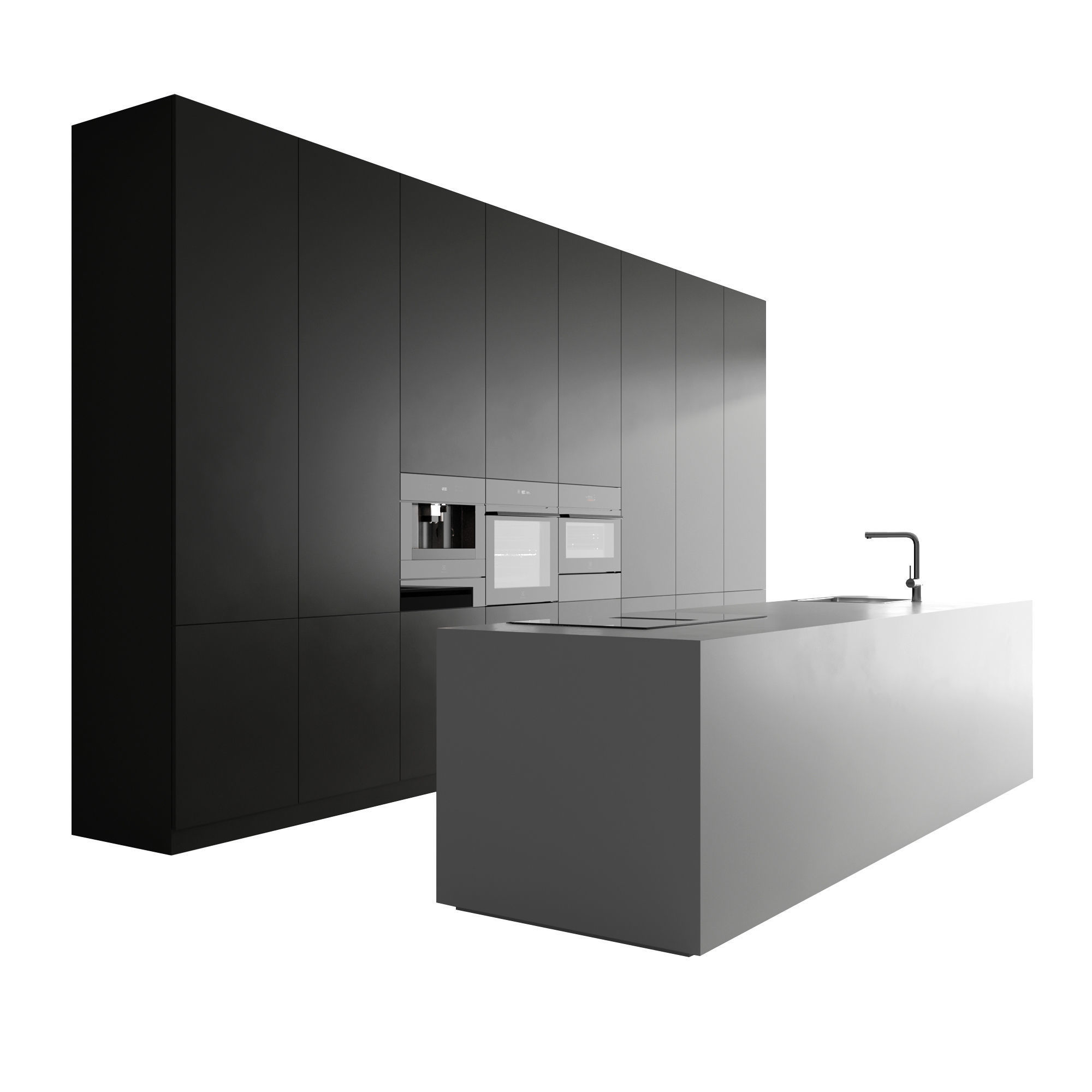 Kitchen set 10 3D model_1