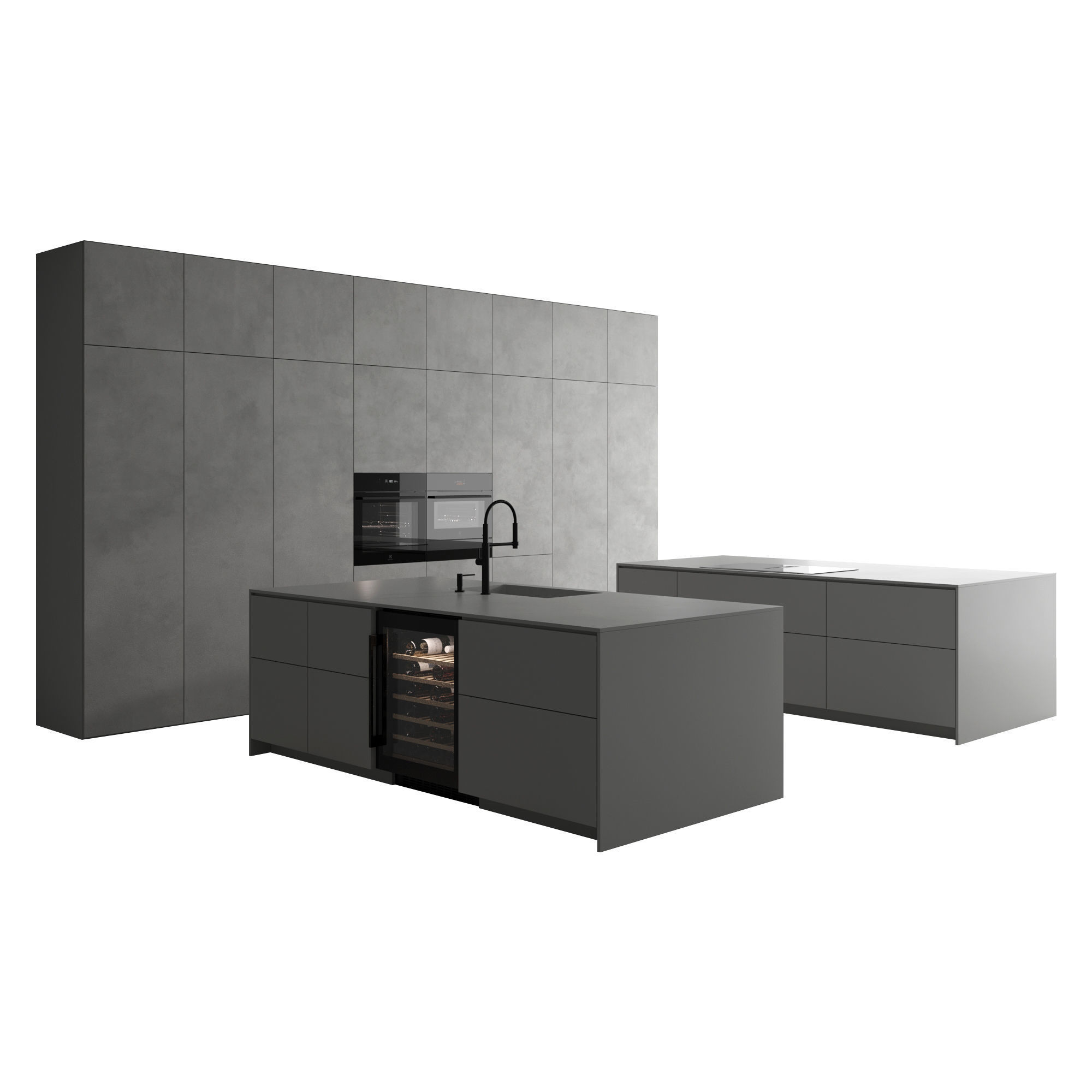 Kitchen set 16 3D model_1