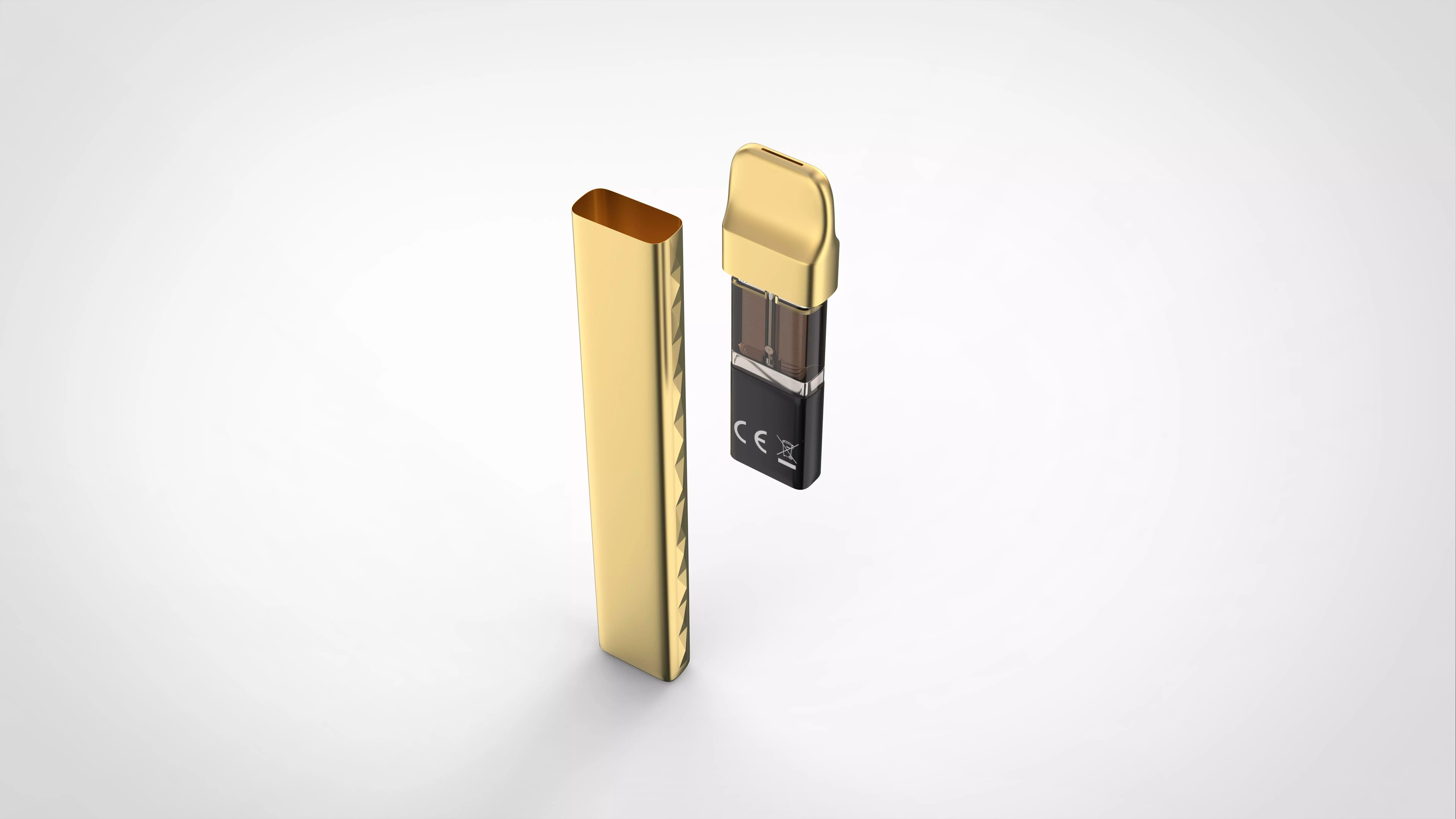 Vape with different colors 3D model