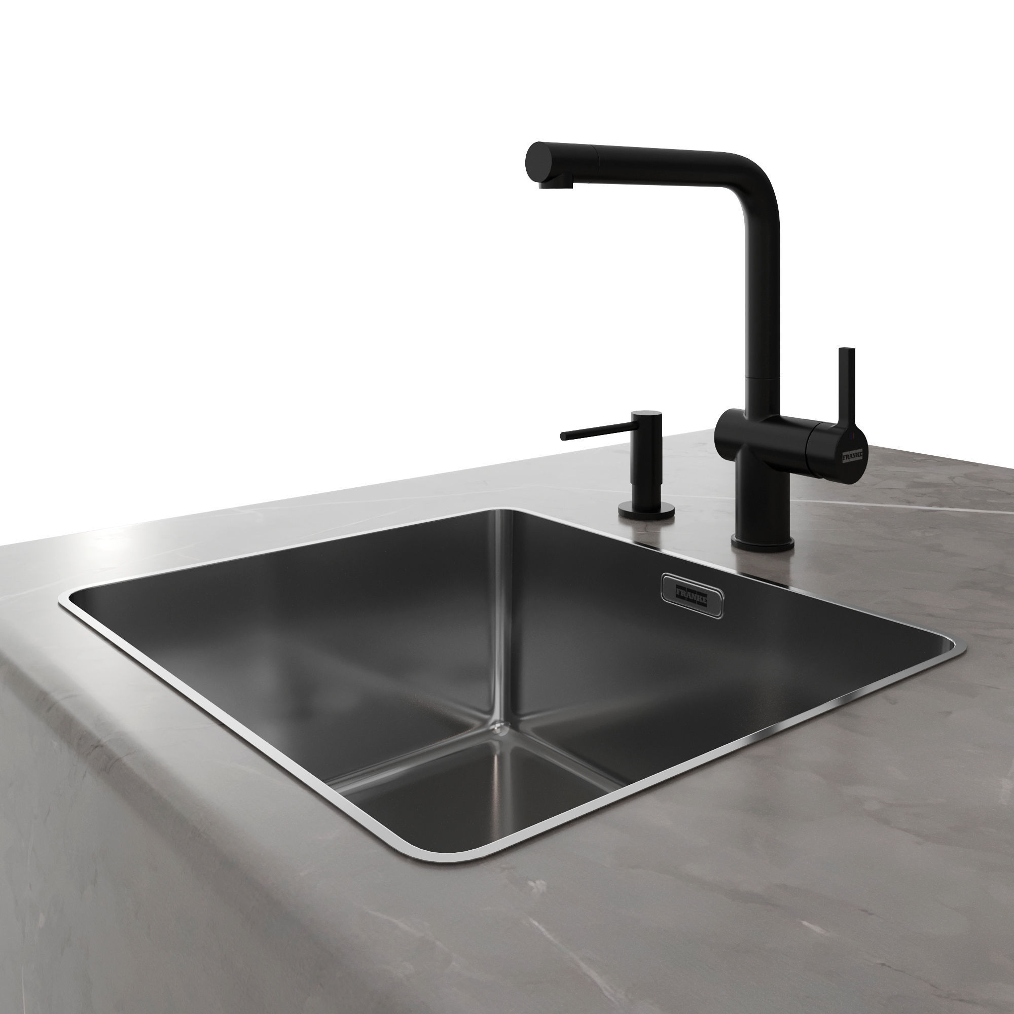 Kitchen set 17 3D model_4