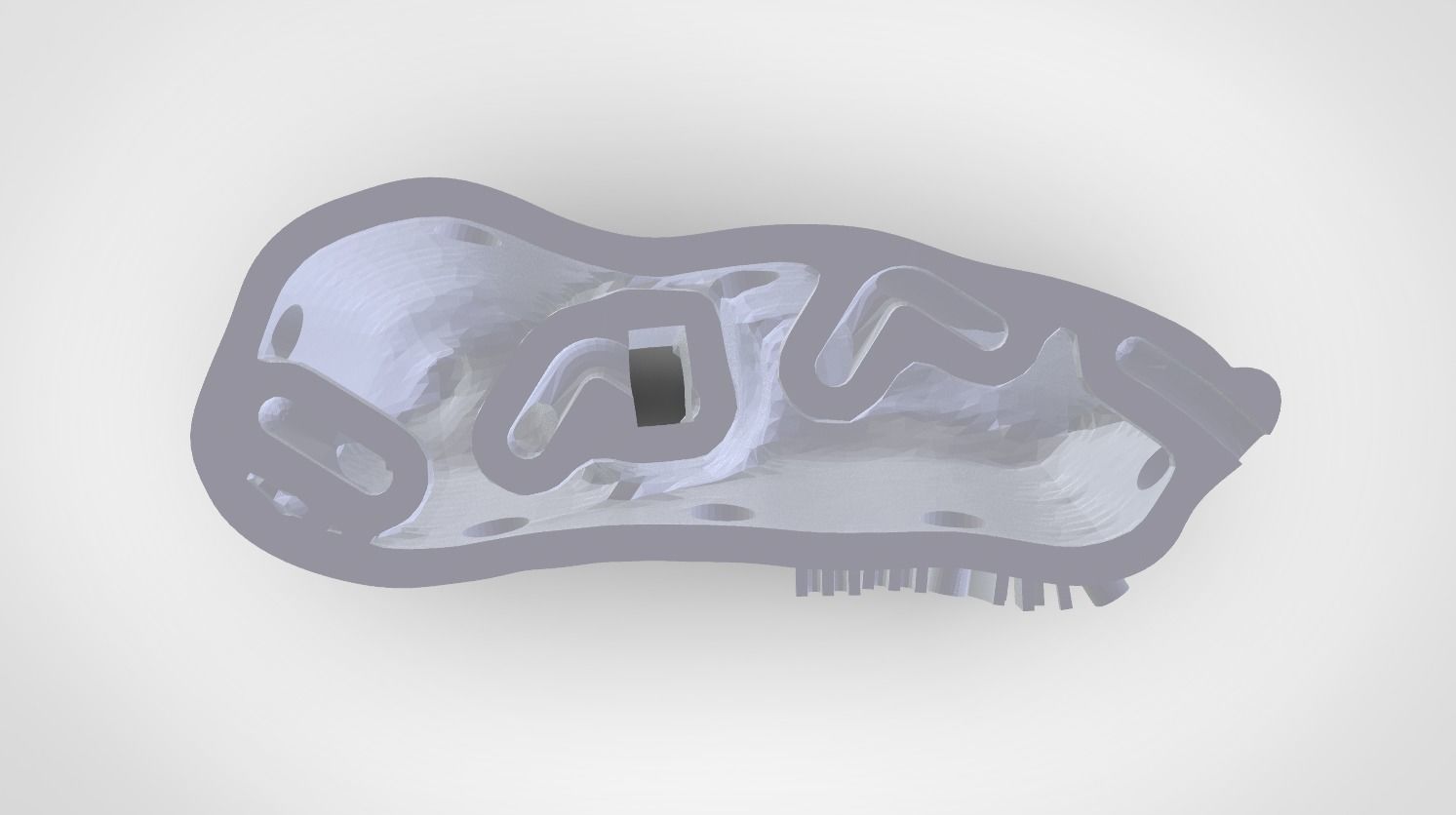 Digital Implant Model with a Metal Analog for 3D print model_6