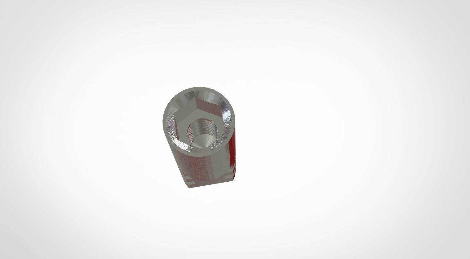 Digital Implant Model with a Metal Analog for 3D print model_18