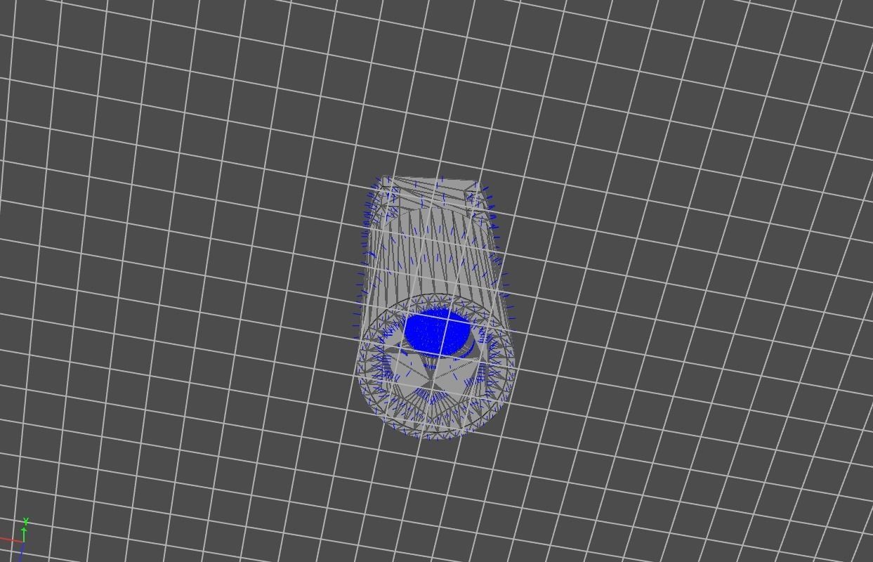 Digital Implant Model with a Metal Analog for 3D print model_17