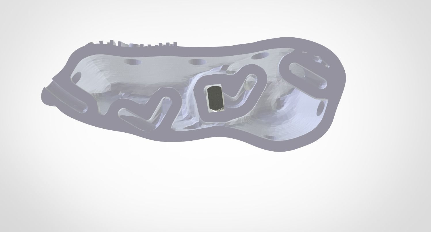 Digital Implant Model with a Metal Analog for 3D print model_20