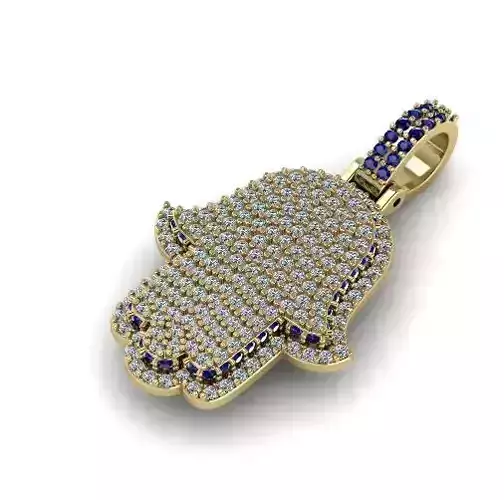 Hamsa pendant Model 4398