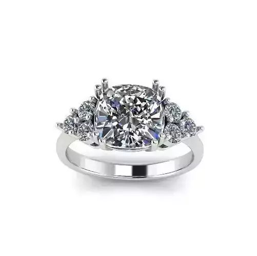 Engagement halo ring Model 4394