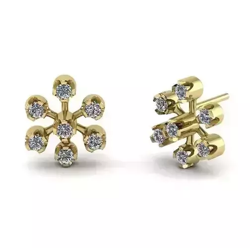 Earrings puset Model 4387