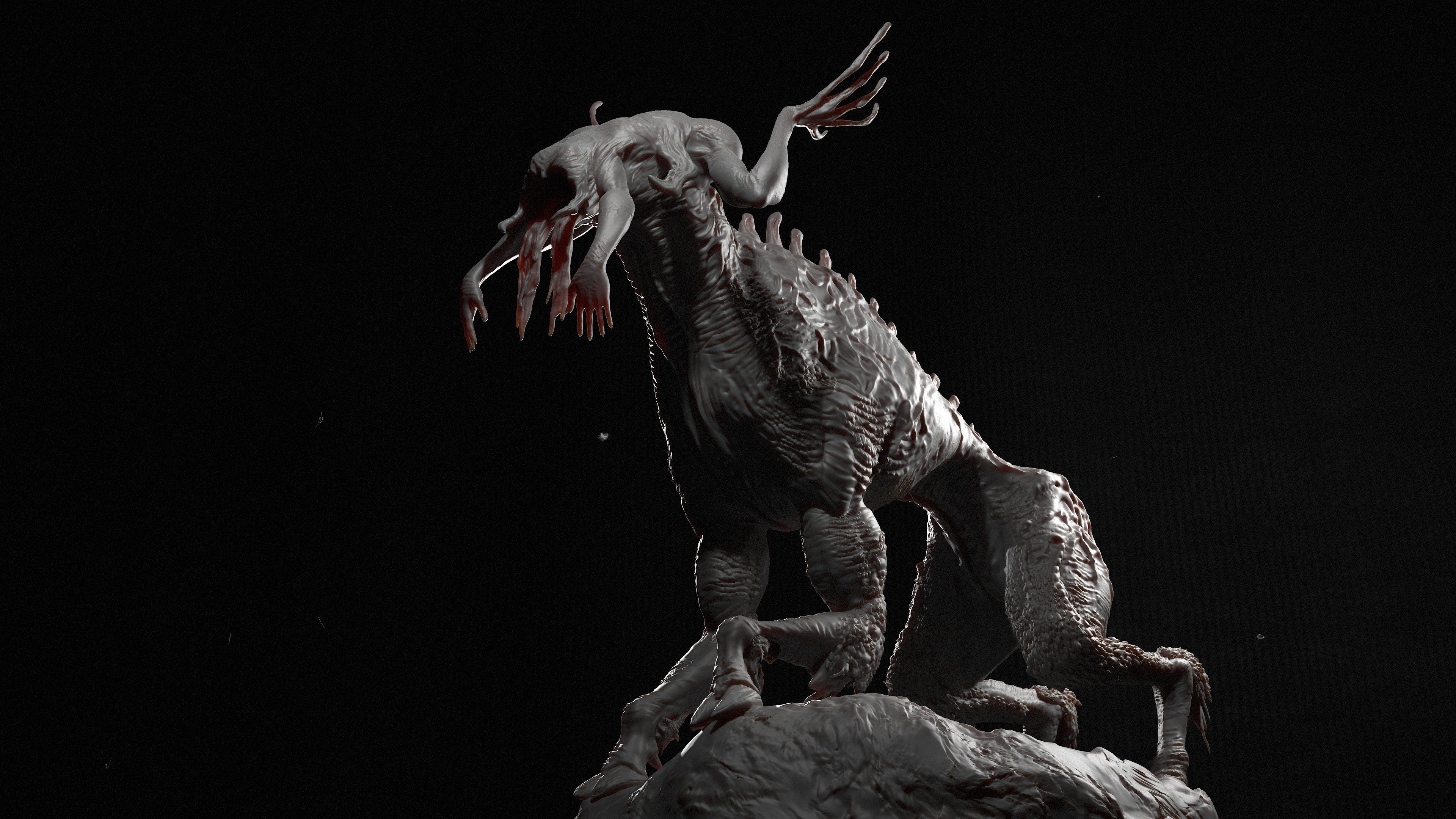 3D Printable Joutn Moder Creature Model 3D print model_5