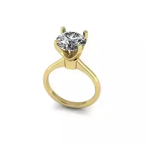 Solitaire ring Model 4377