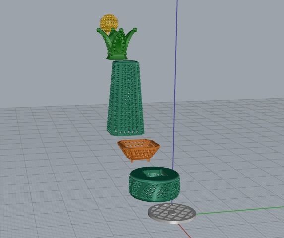 Chess piece king Model 4372 3D print model_4
