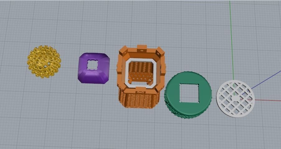 Chess piece rook Model 4369 3D print model_4