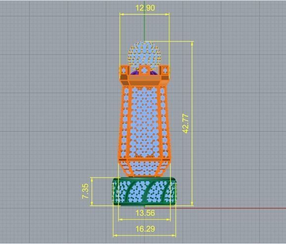 Chess piece rook Model 4369 3D print model_6
