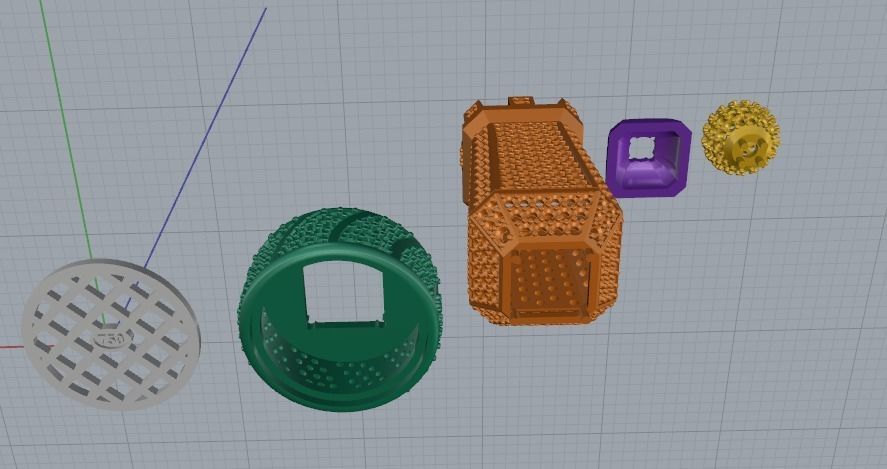 Chess piece rook Model 4369 3D print model_3