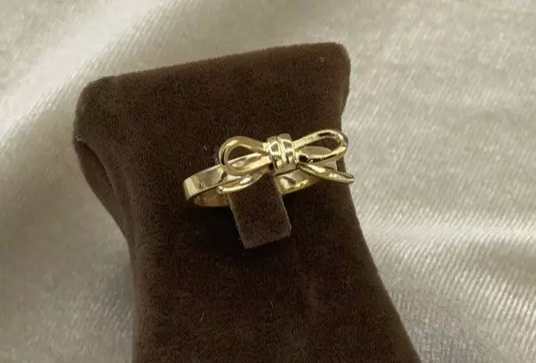 Bow tie ring 3D print model