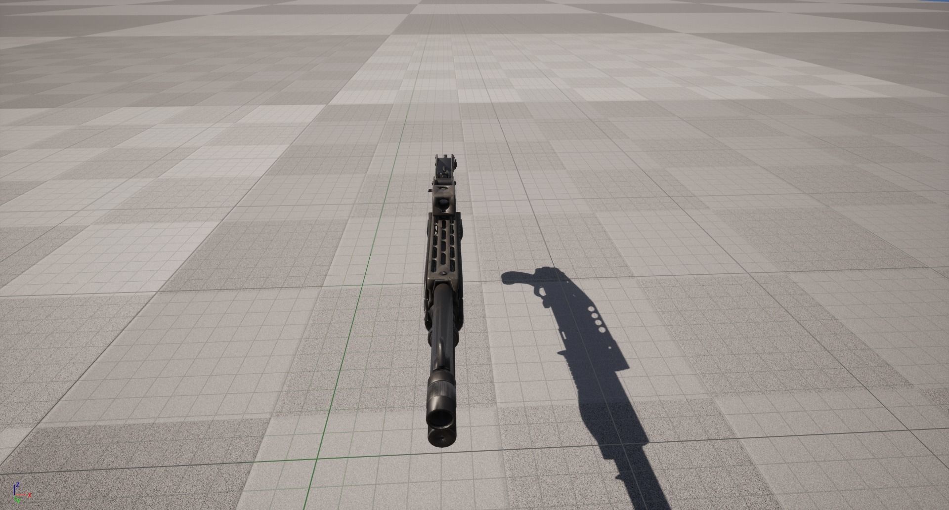 shotgun Model and Textures Low-poly 3D model Low-poly 3D model_1