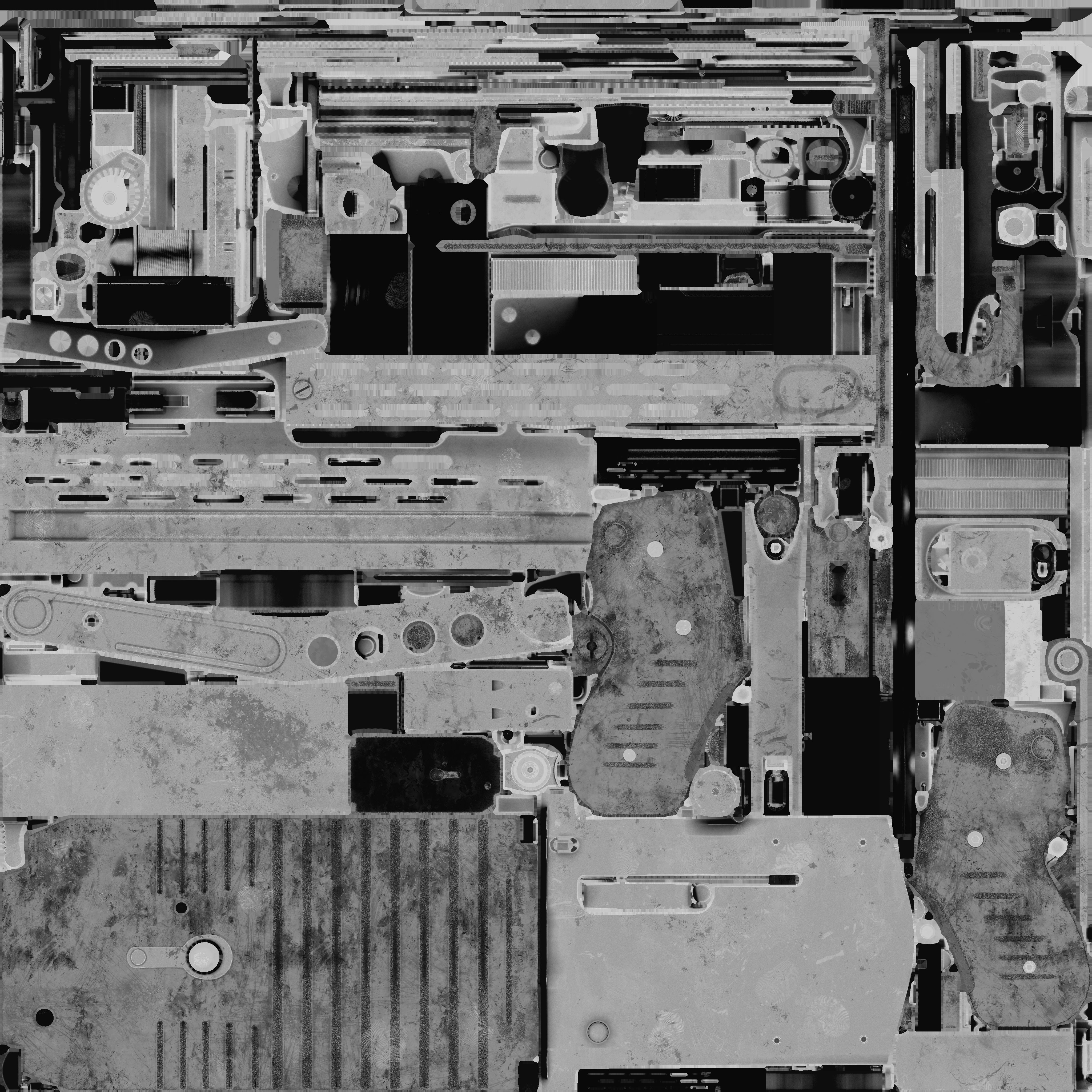 shotgun Model and Textures Low-poly 3D model Low-poly 3D model_6