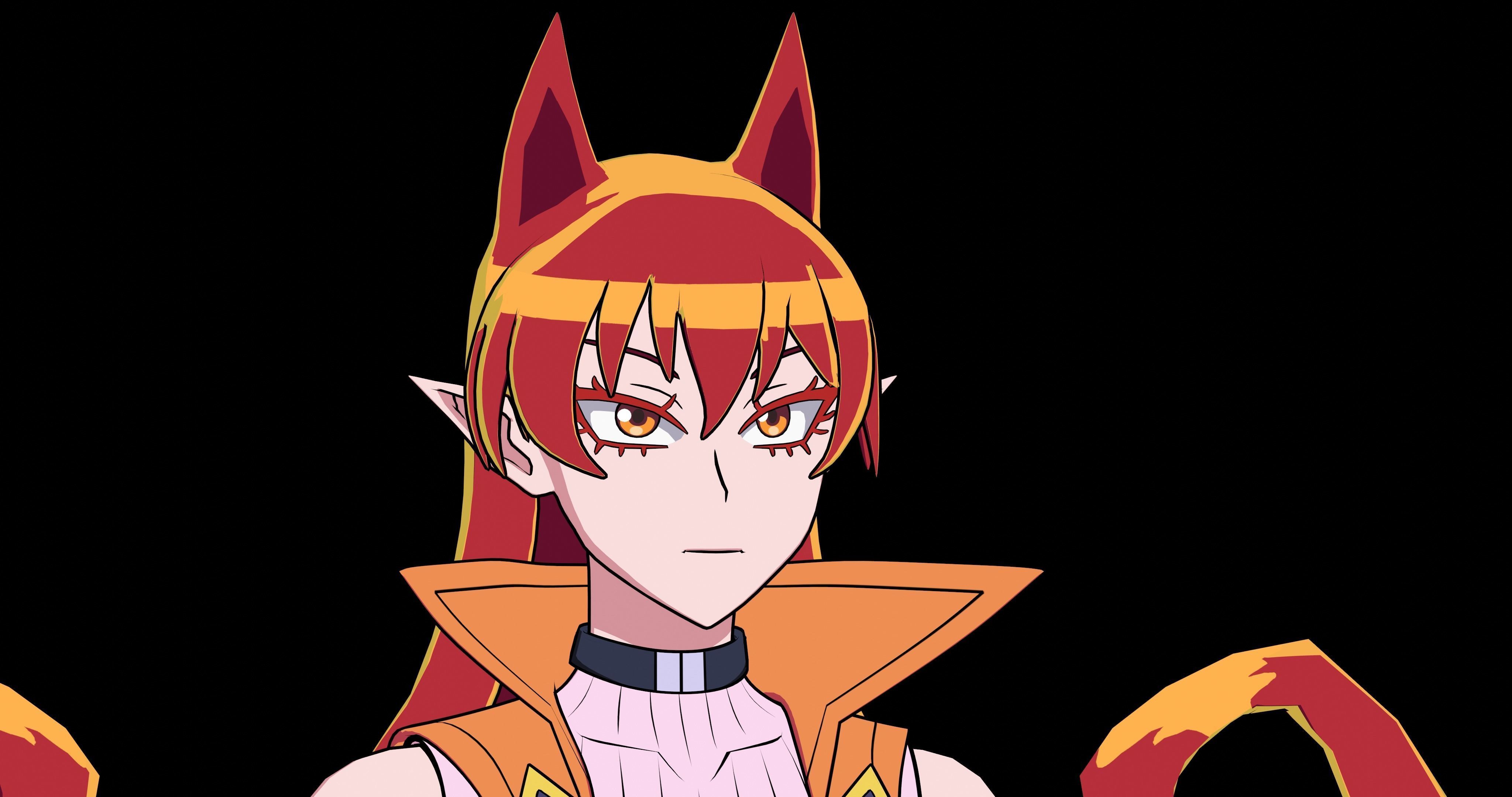 Azazel Amelie - Model 3D Blender 3D model_8