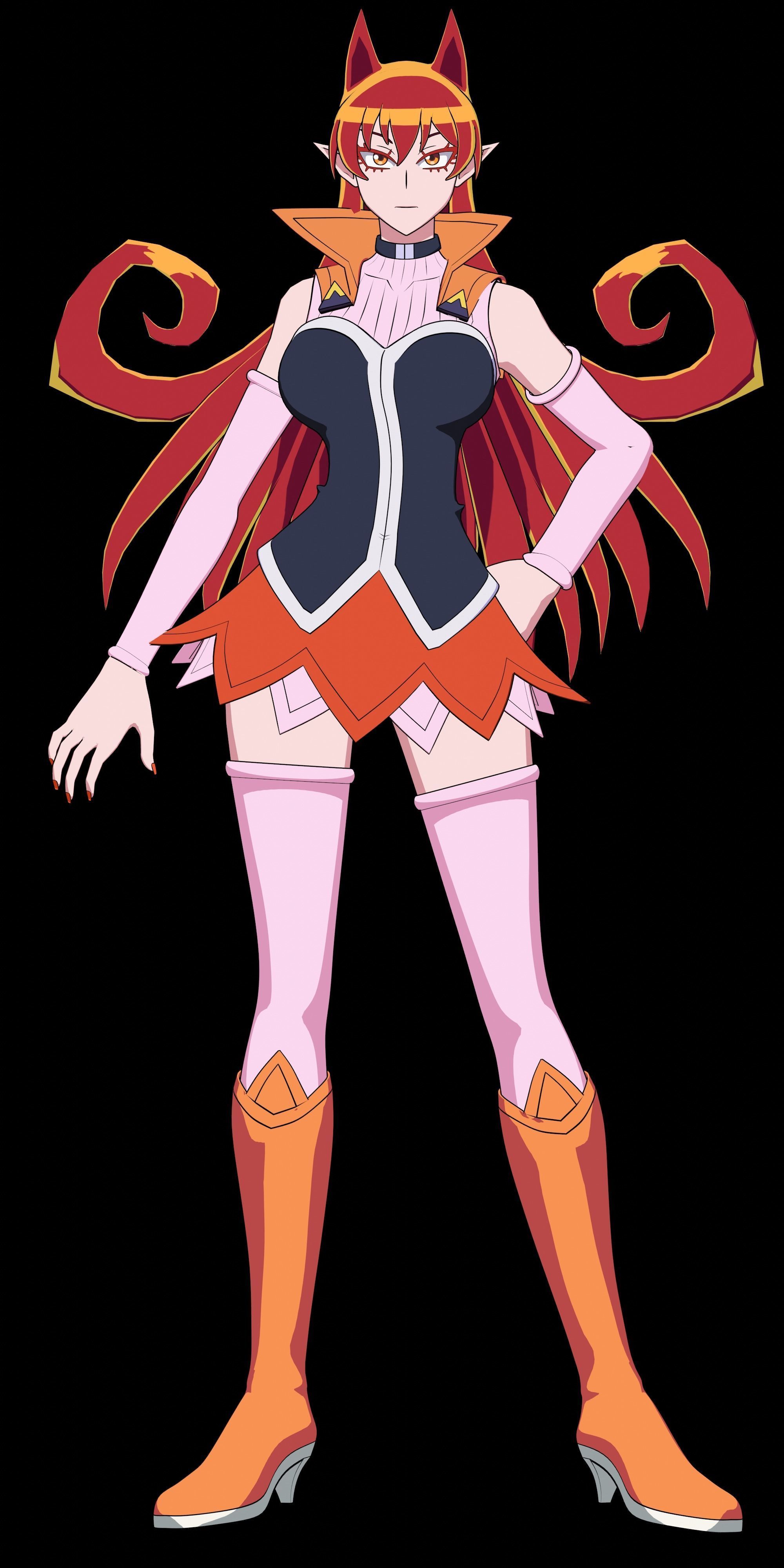 Azazel Amelie - Model 3D Blender 3D model_1