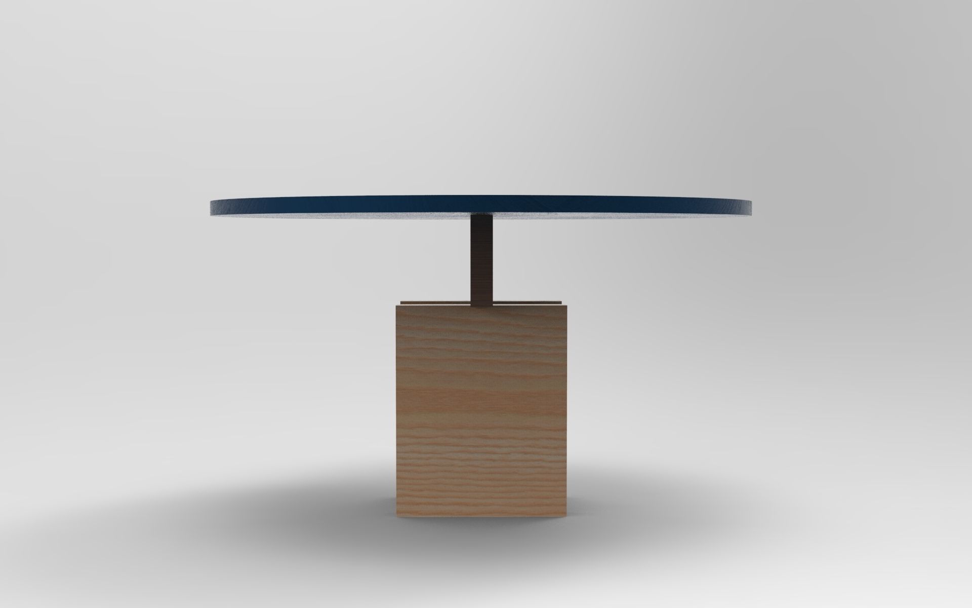 Ligne Dining Table Low-poly 3D model_3