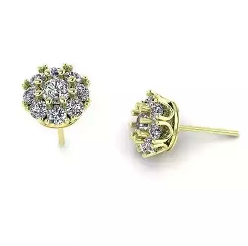 Earrings puset Model 4426
