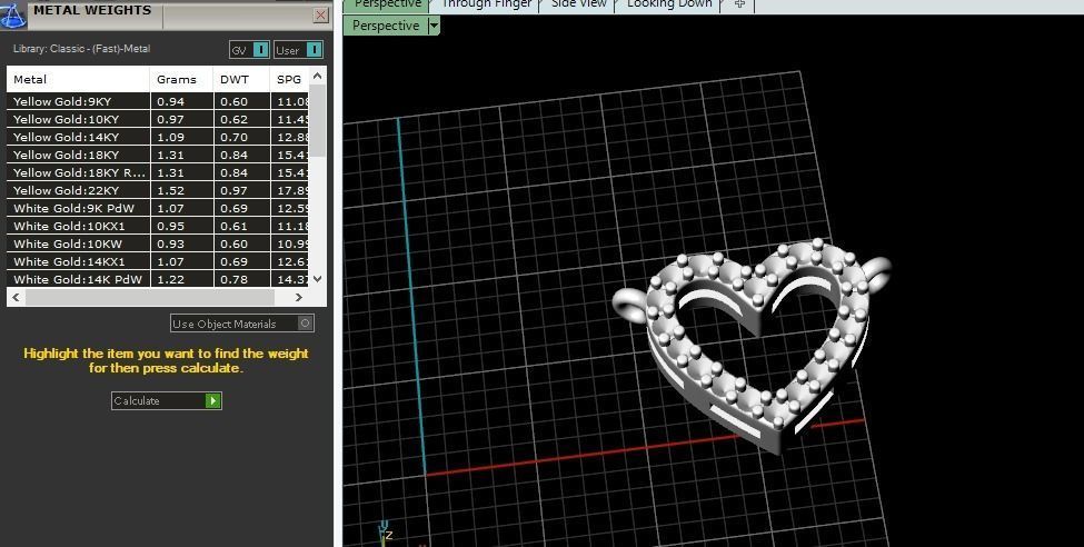 Heart pendant Model 4504 3D print model_7