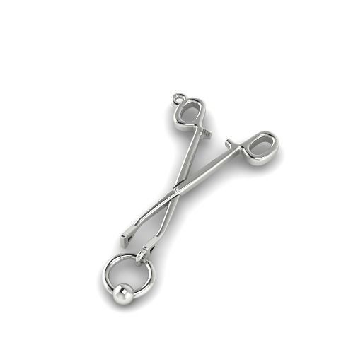 Pendant Scissors Model 4486 3D print model_1