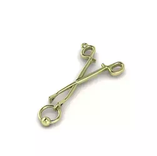 Pendant Scissors Model 4486 3D print model