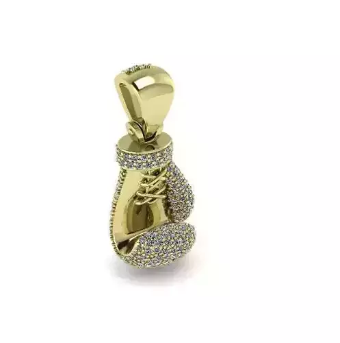 Pendant in the shape of a boxing glove Model 4485