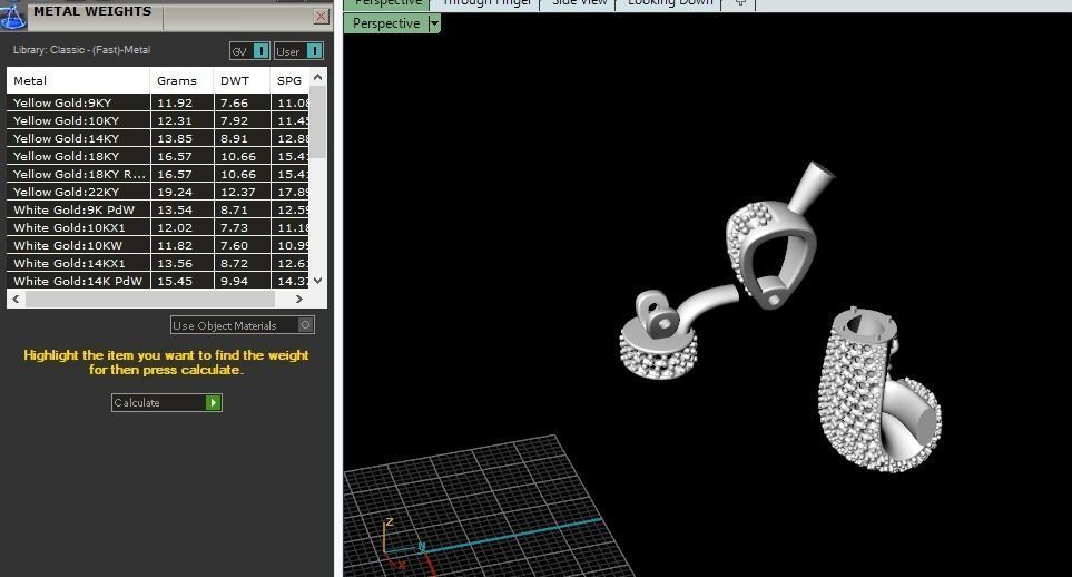 Pendant in the shape of a boxing glove Model 4485 3D print model_7
