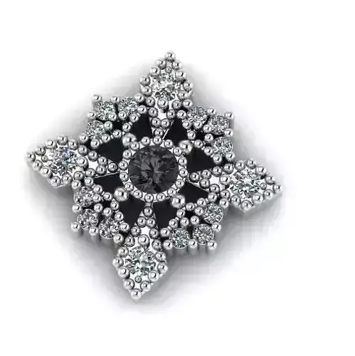 Snowflake pendant Model 4466