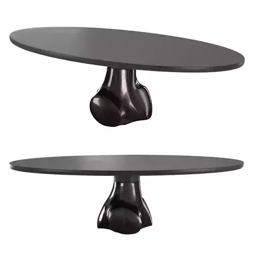 Stump Oval Dining Table