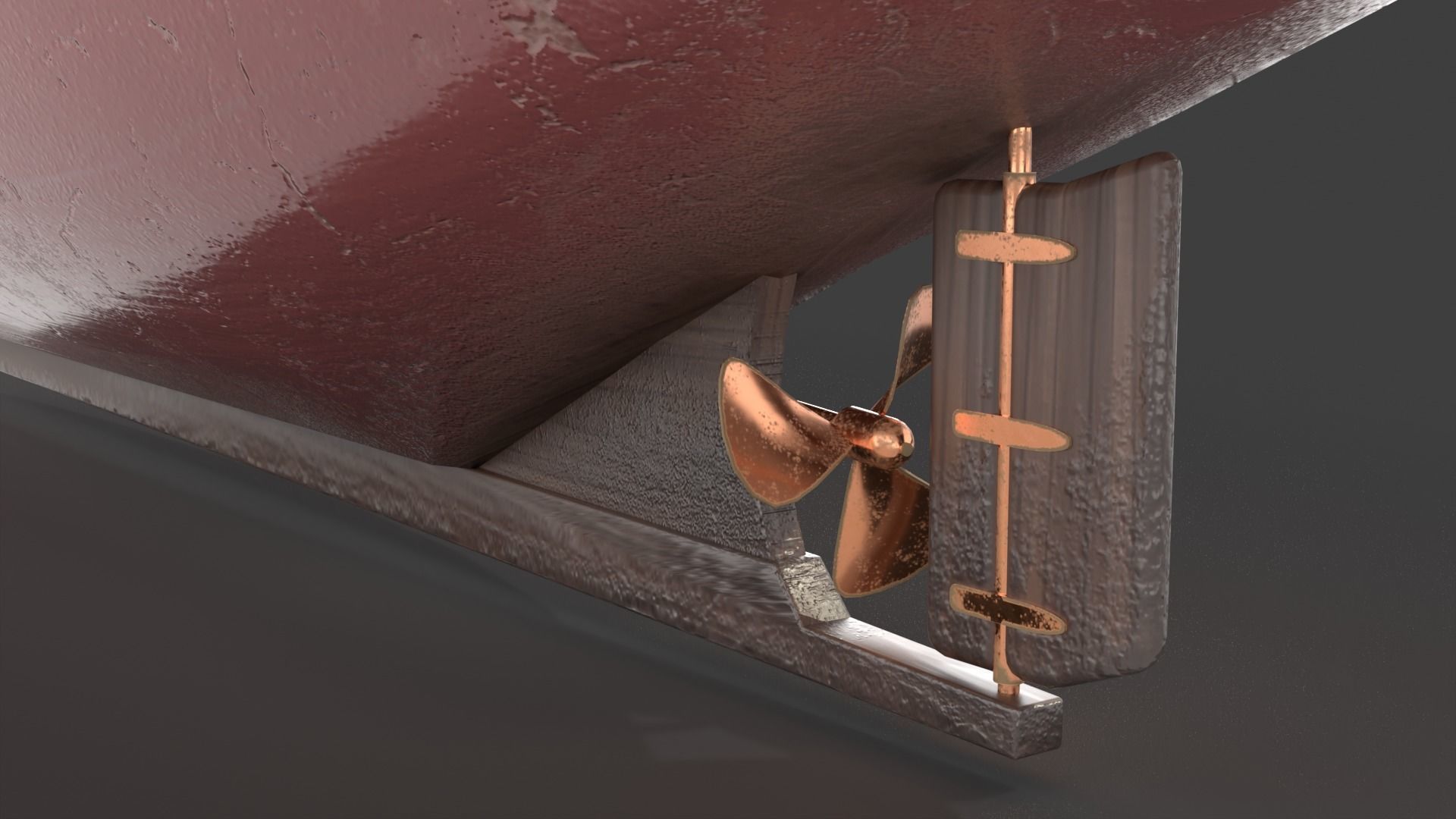 Fishing boat 3D model_12