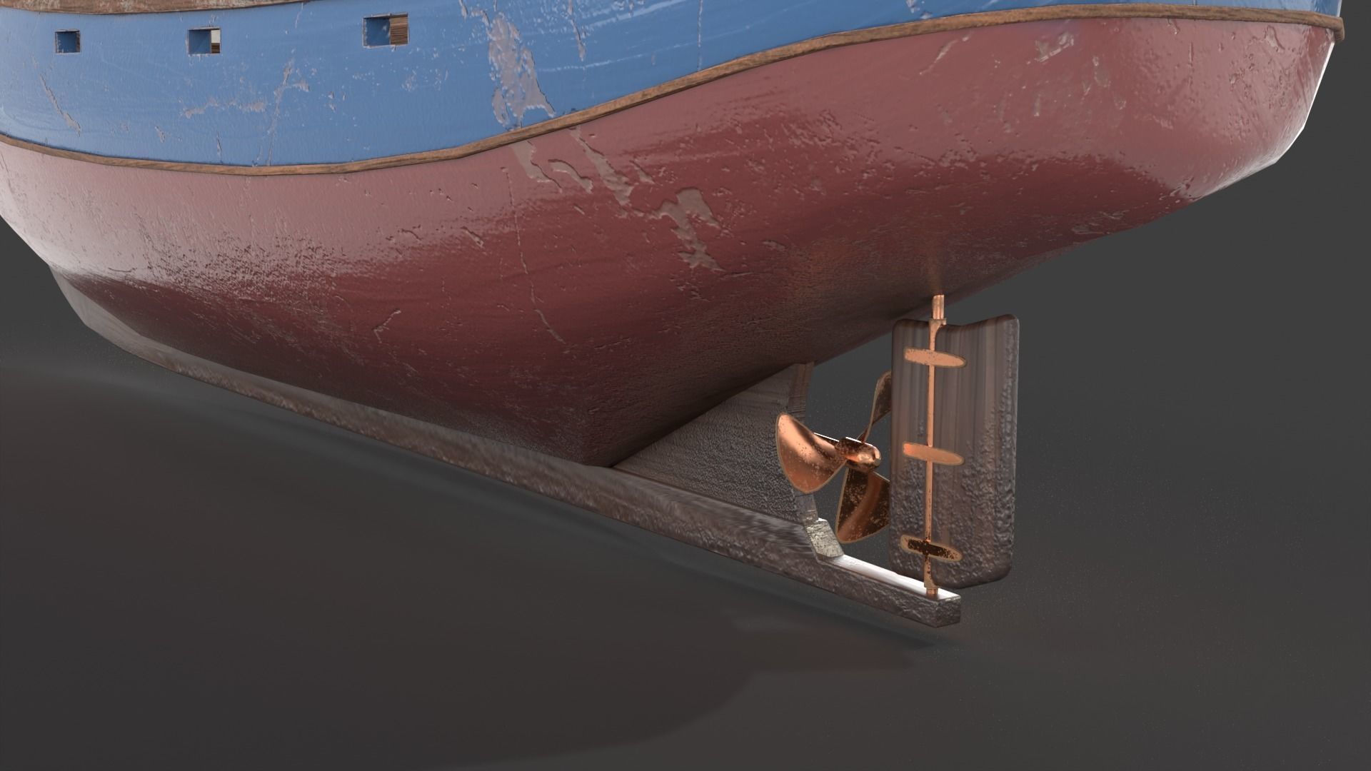 Fishing boat 3D model_13