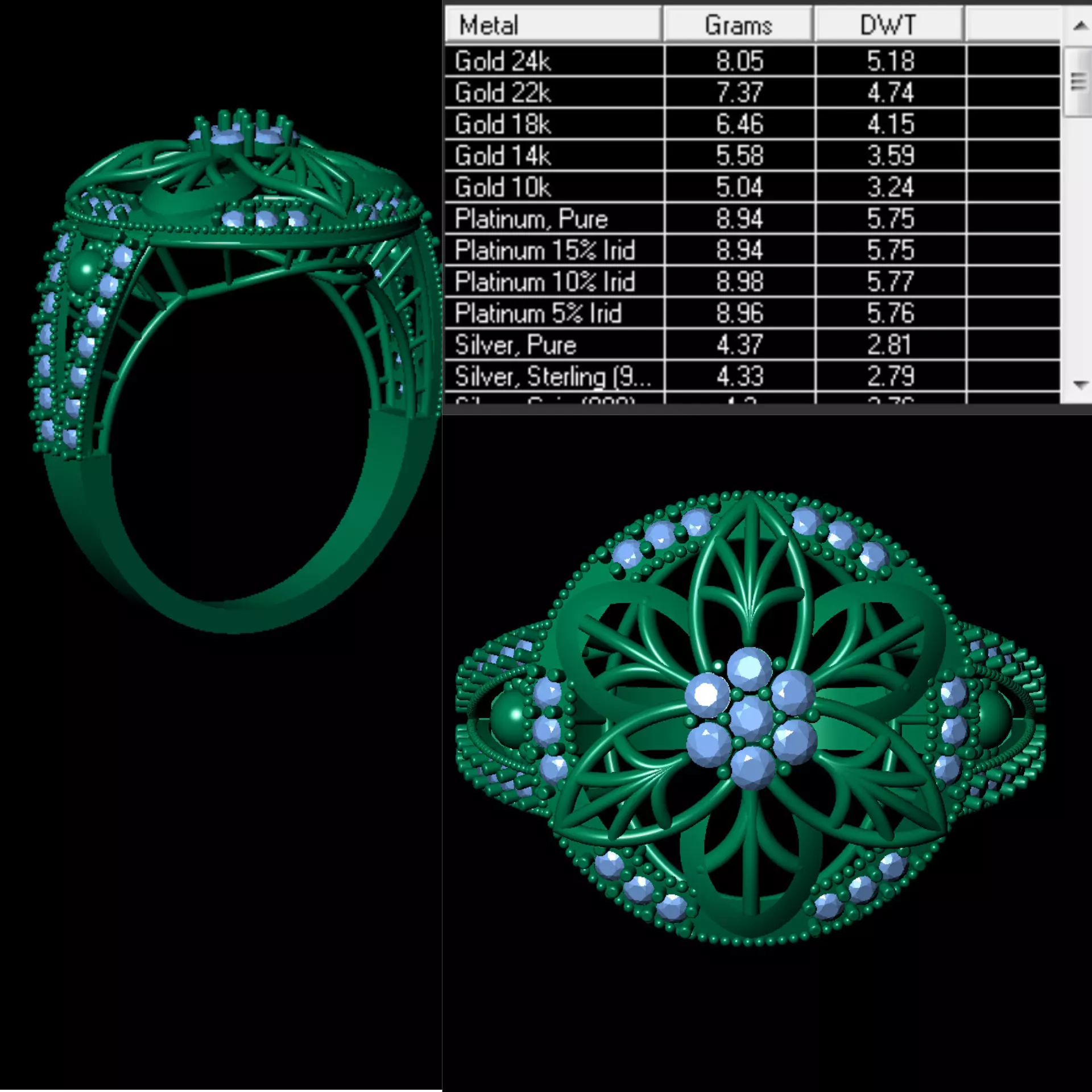 Katak Ring Low-poly 3D model