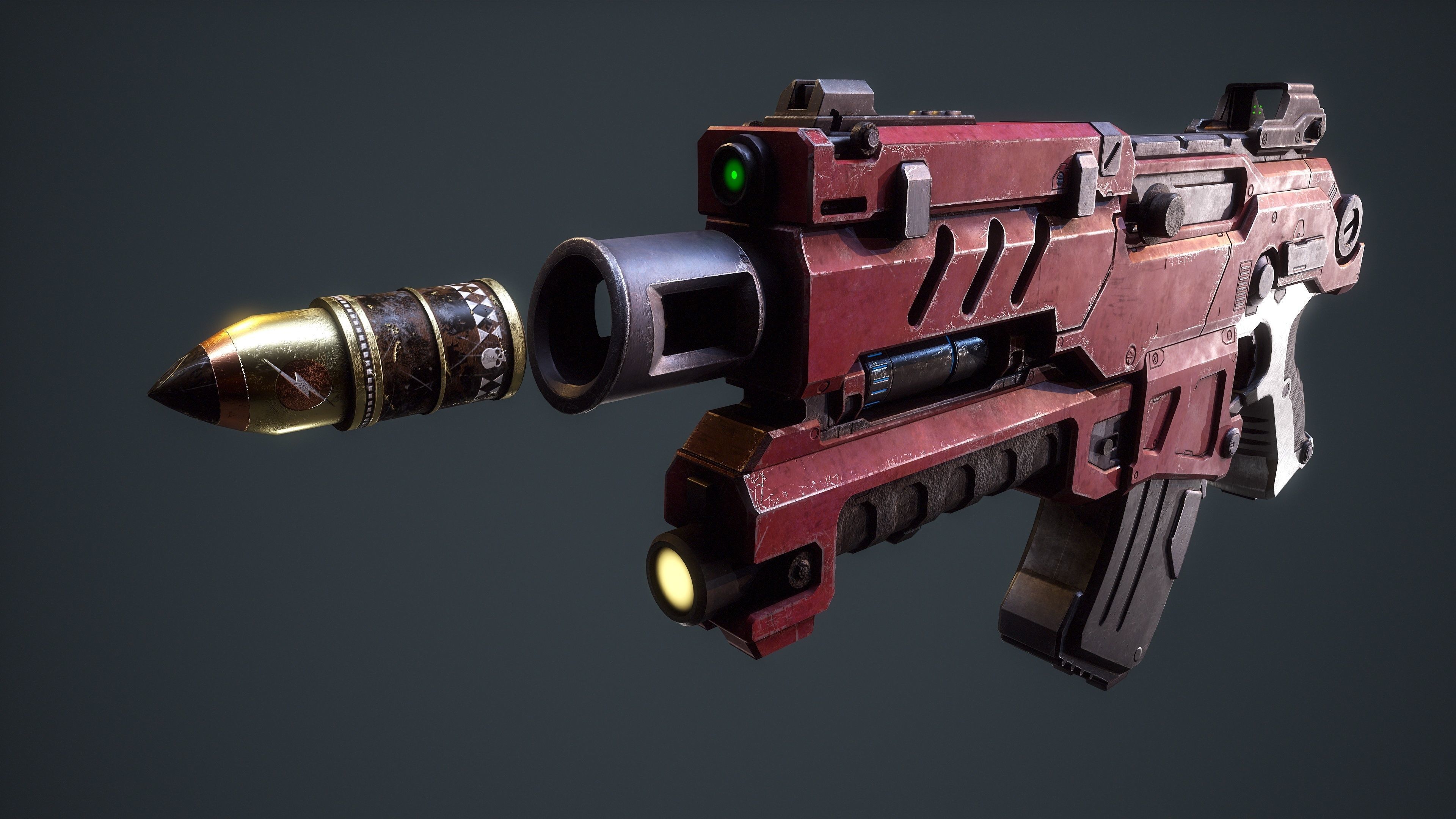 Bolter - Warhammer 40k - 3D printing ready 3D model 3D printable | CGTrader