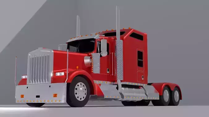 Kenworth W900 - Brandless
