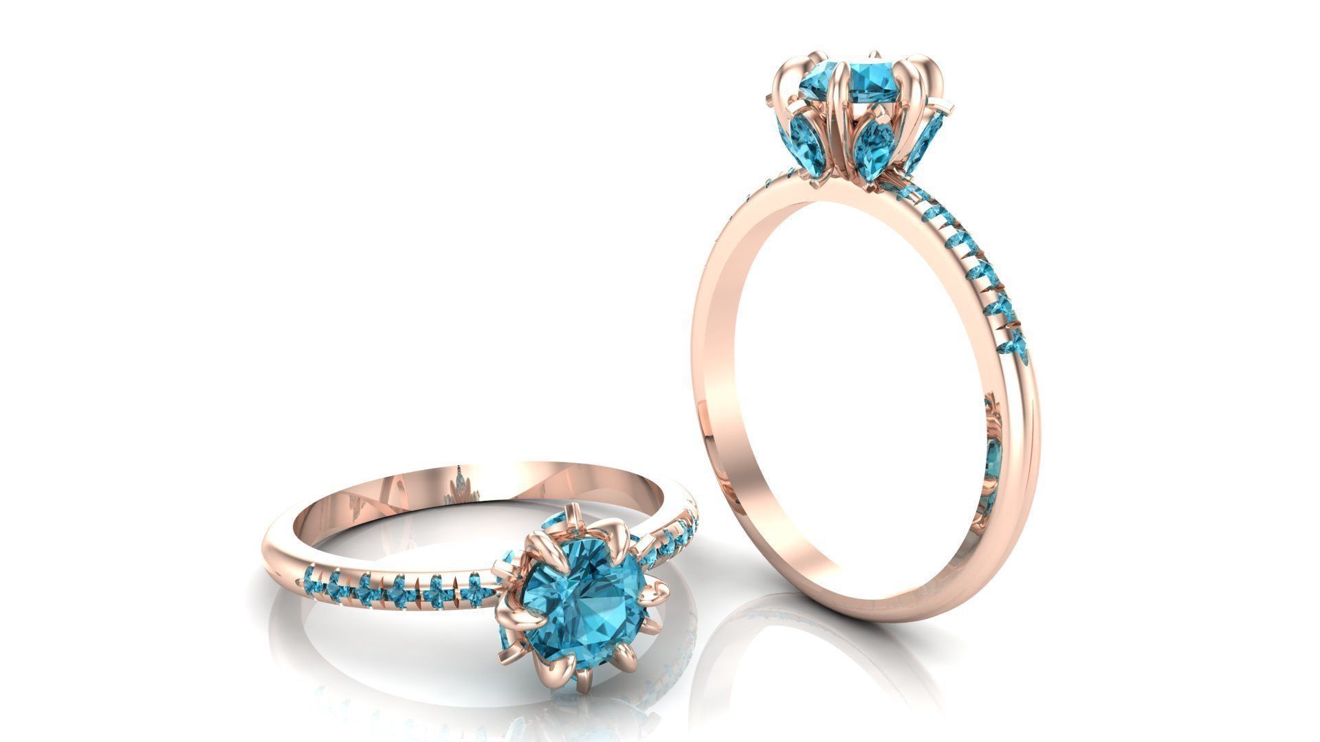 Jewelry Ring 3D print model 3D print model_1