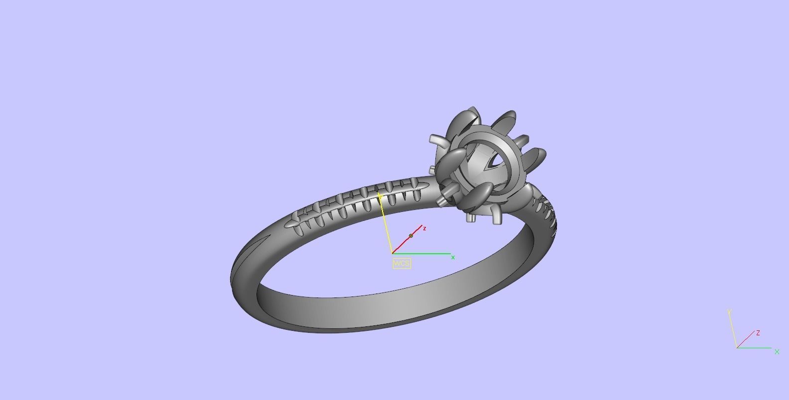 Jewelry Ring 3D print model 3D print model_8