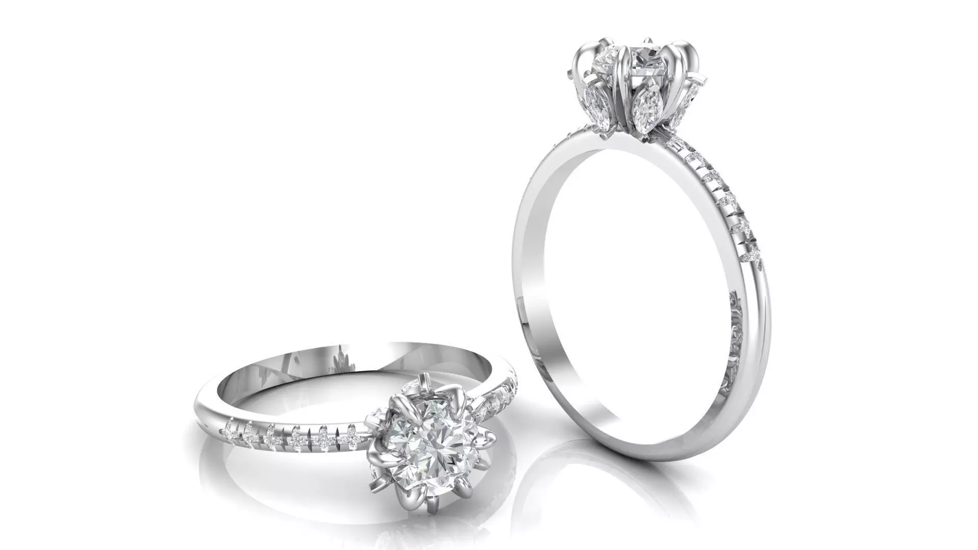 Jewelry Ring 3D print model 3D print model_0