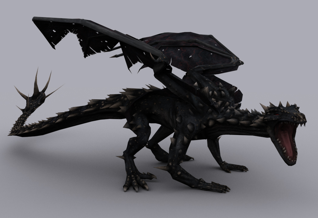 FANTASY LIZARDS PACK GAME READY ANIMATED MODELS Low-poly 3D model_1