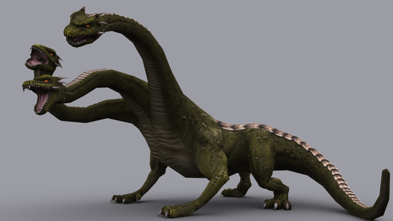 FANTASY LIZARDS PACK GAME READY ANIMATED MODELS Low-poly 3D model_3