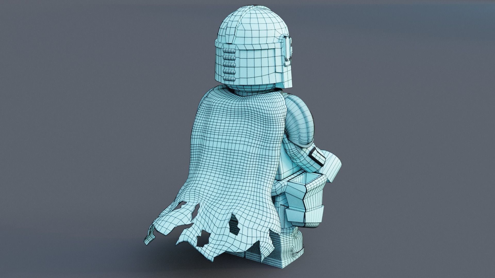 Mandalorian Starfighter 3D model_16