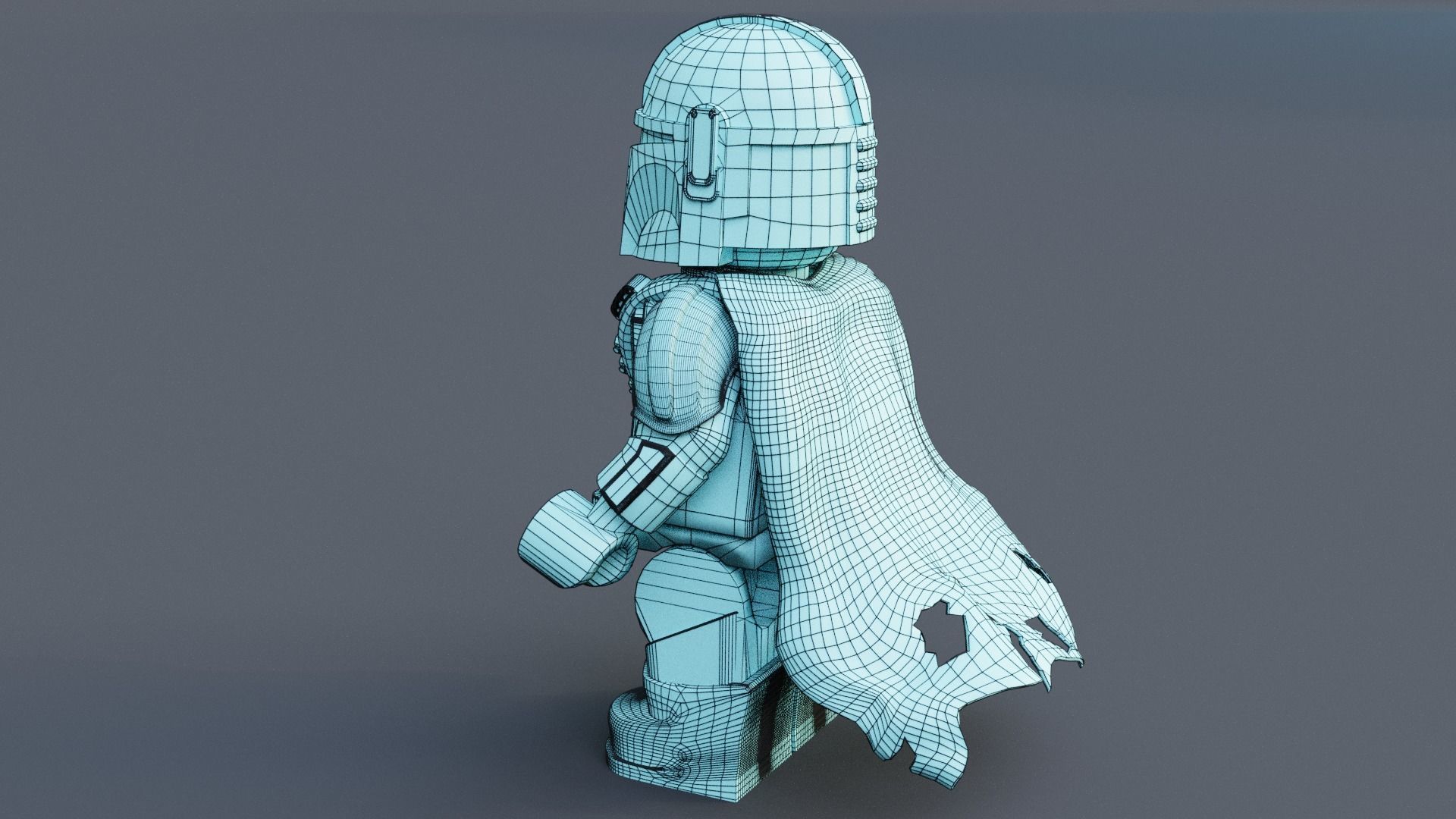 Mandalorian Starfighter 3D model_15