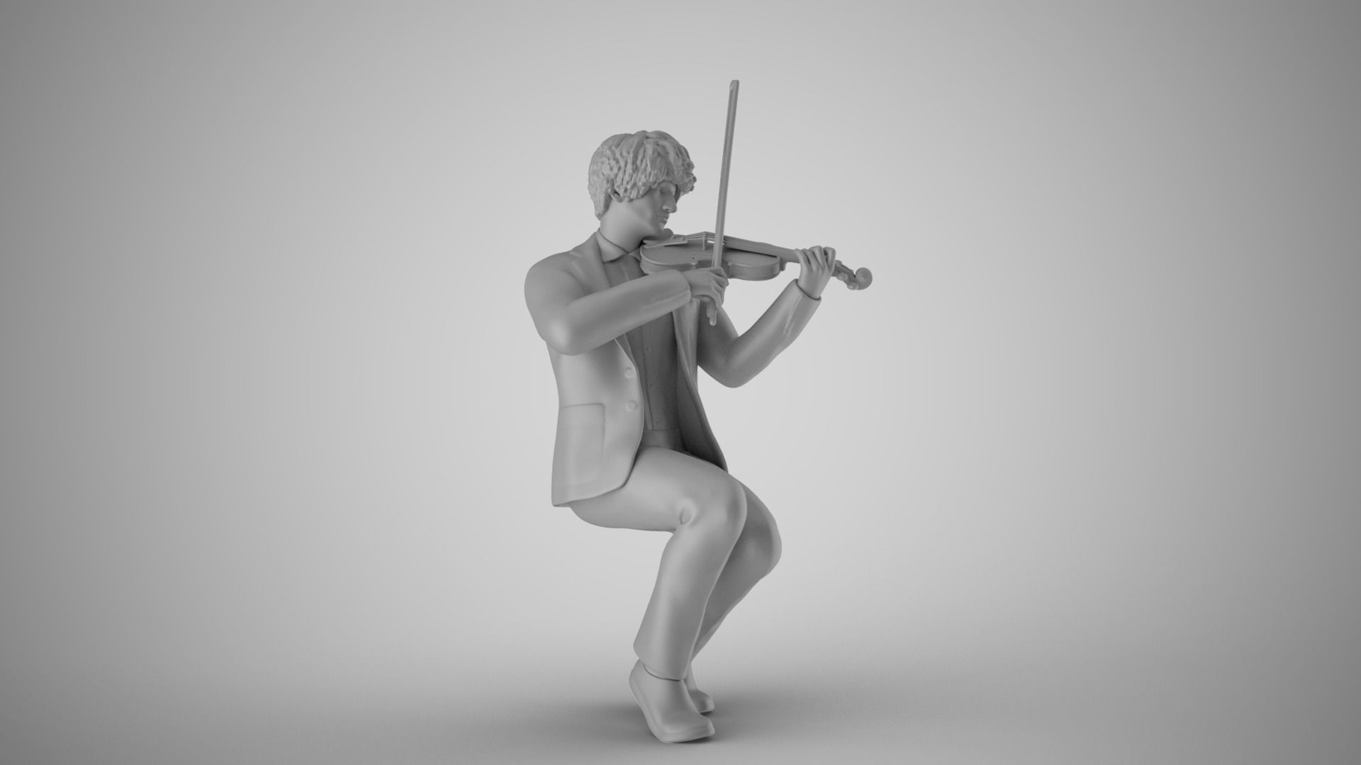 Virtuoso Violin 3 3D print model_3
