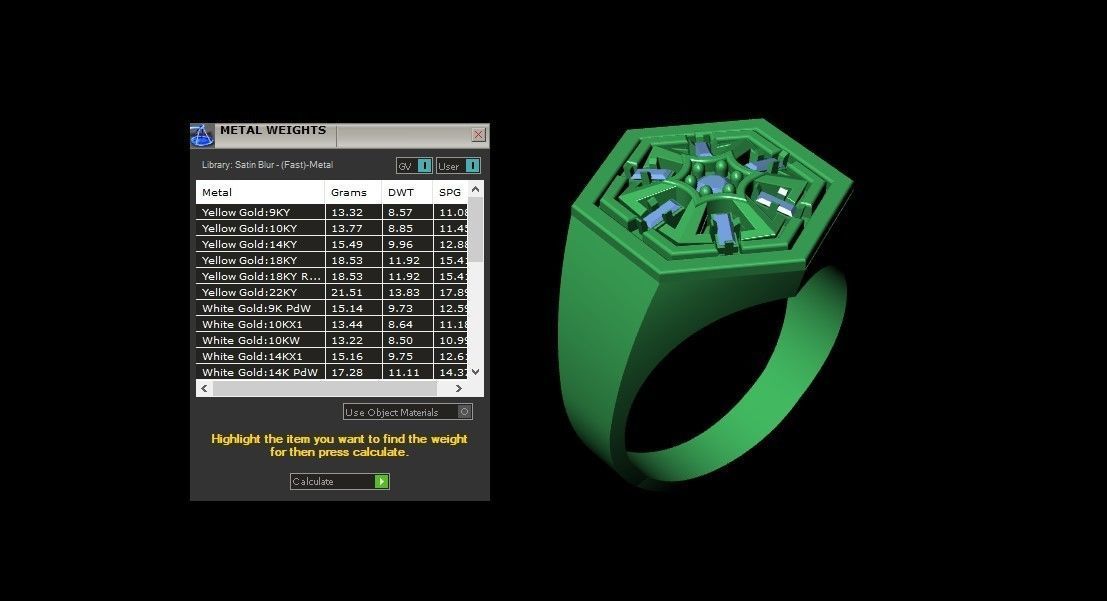 fancy type of ring 3D print model_8