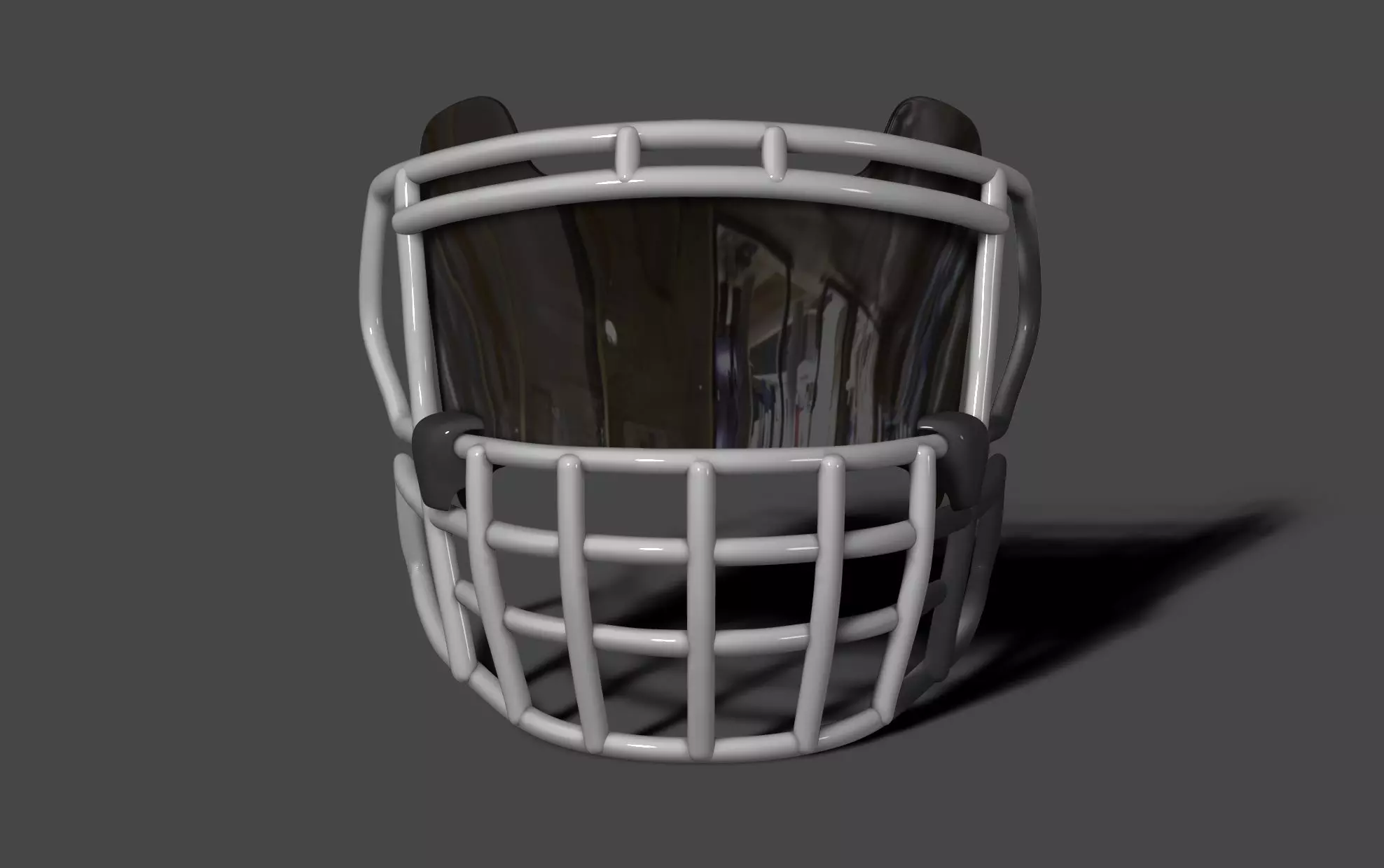 Oakley Visor and Facemask II for NFL Riddell  Speed helmet 3D print model_0