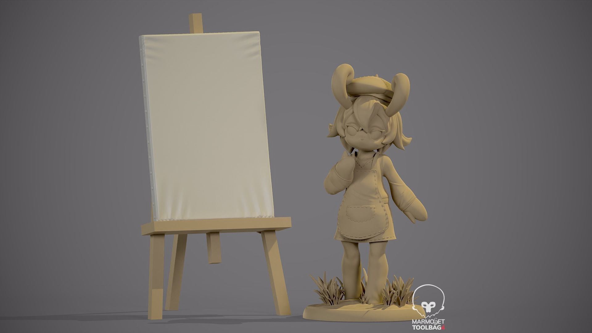 Mamere Meslusine Genshin impact 3D print model_13