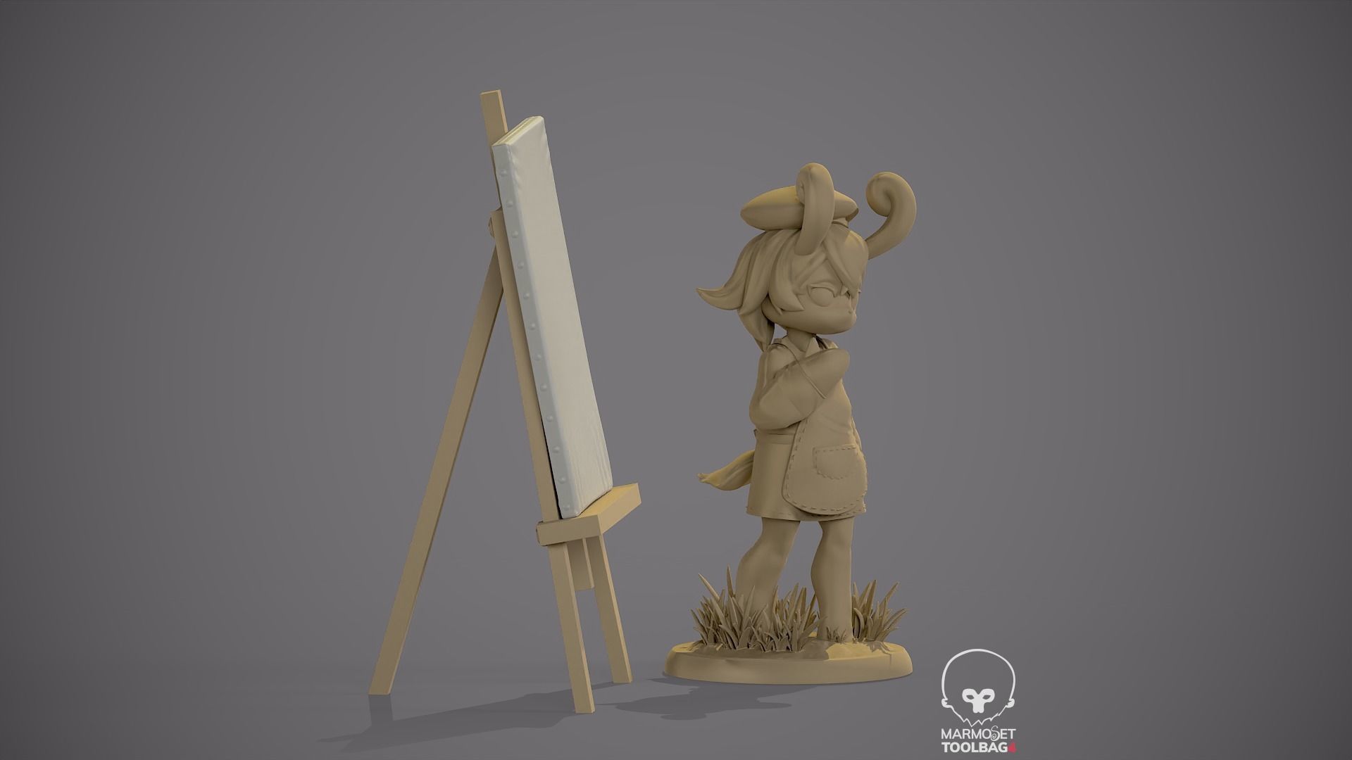 Mamere Meslusine Genshin impact 3D print model_14